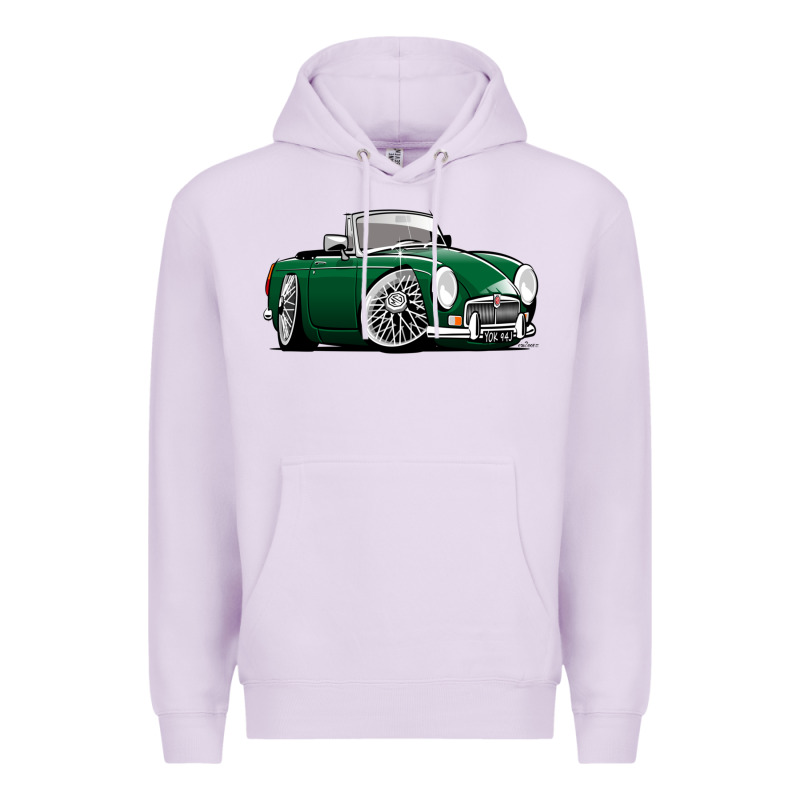 Mg Mgb Roadster Personalized Caricature Yok94j Family Premium Hoodie by trangStudio | Teevron