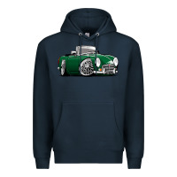 Navy MG MGB roadster personalized caricature YOK94J family Premium Hoodie - trangStudio