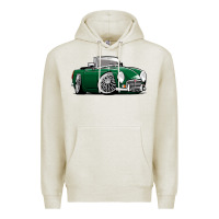 Oatmeal Heather MG MGB roadster personalized caricature YOK94J family Premium Hoodie - trangStudio