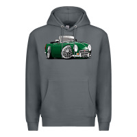 Rock MG MGB roadster personalized caricature YOK94J family Premium Hoodie - trangStudio