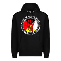 Black MMIW Missing & Murdered Indigenous Women Medicine wheel mmiw Premium Hoodie - trangStudio