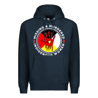 Navy MMIW Missing & Murdered Indigenous Women Medicine wheel mmiw Premium Hoodie - trangStudio