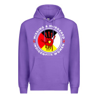 Purple MMIW Missing & Murdered Indigenous Women Medicine wheel mmiw Premium Hoodie - trangStudio