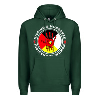 Sports Green MMIW Missing & Murdered Indigenous Women Medicine wheel mmiw Premium Hoodie - trangStudio