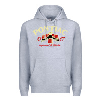 Heather Grey Pontiac 1967   Classic Look style  14265 Premium Hoodie - trangStudio