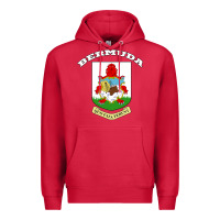 Cardinal Bermuda Coat of Arms Souvenir Gift Flag Bermudian Premium Hoodie - trangStudio
