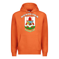 Carrot Bermuda Coat of Arms Souvenir Gift Flag Bermudian Premium Hoodie - trangStudio