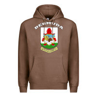 Chestnut Bermuda Coat of Arms Souvenir Gift Flag Bermudian Premium Hoodie - trangStudio
