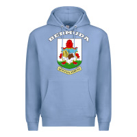 Colony Blue Bermuda Coat of Arms Souvenir Gift Flag Bermudian Premium Hoodie - trangStudio