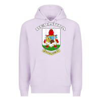 Lilac Bermuda Coat of Arms Souvenir Gift Flag Bermudian Premium Hoodie - trangStudio