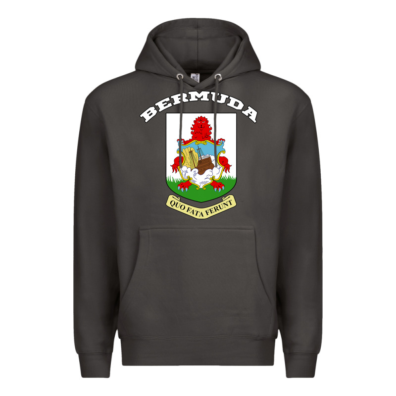 Bermuda Coat Of Arms Souvenir Gift Flag Bermudian Premium Hoodie by trangStudio | Teevron