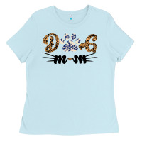 Baby Blue Dog Mom Ladies Tee - Bettercallsaul
