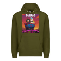 Army Green Dead End Paranormal gift Park Premium Hoodie - trangStudio