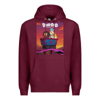 Burgundy Dead End Paranormal gift Park Premium Hoodie - trangStudio