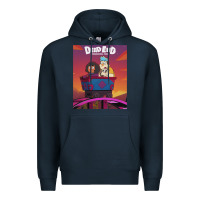 Navy Dead End Paranormal gift Park Premium Hoodie - trangStudio