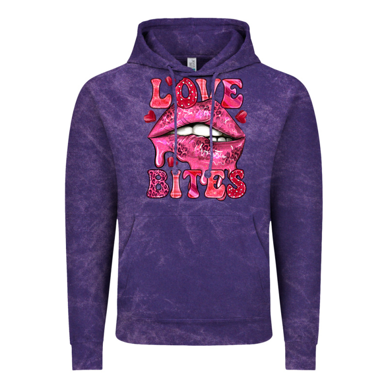 Love Bites Valentine's Day Vintage Hoodie by HowdyJamesFarm | Teevron