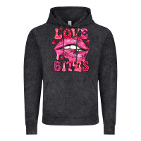 Vintage Black Love bites Valentine's Day Vintage Hoodie - HowdyJamesFarm