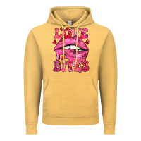 Vintage Mustard Love bites Valentine's Day Vintage Hoodie - HowdyJamesFarm
