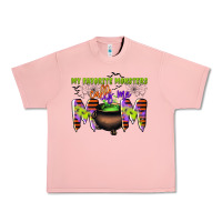 Salmon my favorite monsters calls me mom Urban Heavy Tee - CowGirlArtShop