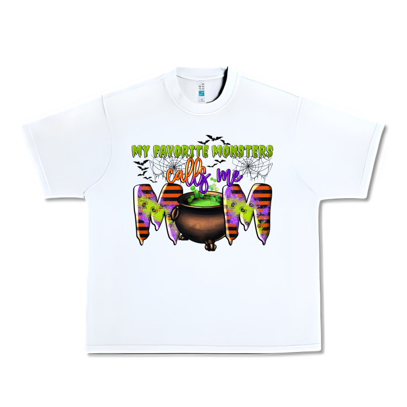 My Favorite Monsters Calls Me Mom Urban Heavy Tee by CowGirlArtShop | Teevron