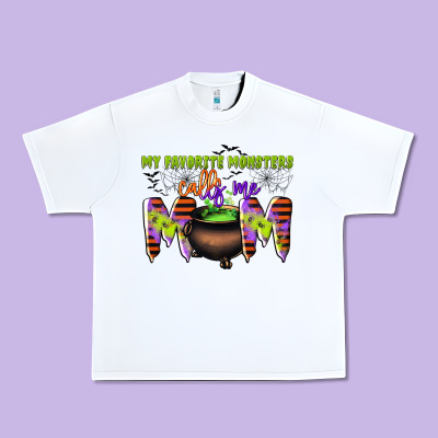 My Favorite Monsters Calls Me Mom Urban Heavy Tee Designed By Cowgirlartshop