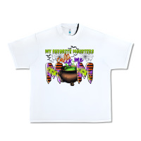 White my favorite monsters calls me mom Urban Heavy Tee - CowGirlArtShop