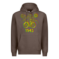 Coffee Bicycle Day 1943 LSD Acid Hofmann Trip Premium Hoodie - trangStudio