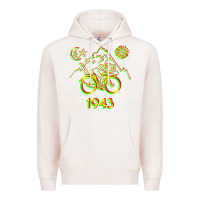 Pale Pink Bicycle Day 1943 LSD Acid Hofmann Trip Premium Hoodie - trangStudio