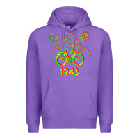 Purple Bicycle Day 1943 LSD Acid Hofmann Trip Premium Hoodie - trangStudio