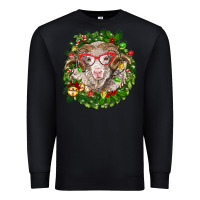 Black Christmas merino Premium Sweatshirt - BarkalooDesign