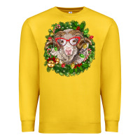 Lemon Christmas merino Premium Sweatshirt - BarkalooDesign