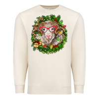 Sandshell Christmas merino Premium Sweatshirt - BarkalooDesign