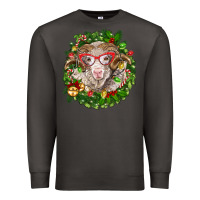Smoke Christmas merino Premium Sweatshirt - BarkalooDesign