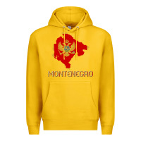 Lemon Montenegrin Flag  Montenegro Premium Hoodie - trangStudio