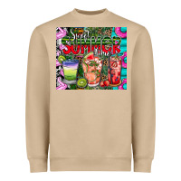 Mushroom summer time Heavyweight Sweatshirt - CowhideDigitalArt