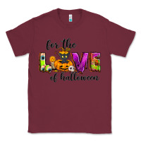 Burgundy For the love of Halloween Classic Tee - NancyCooperArtShop