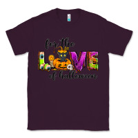 Plum For the love of Halloween Classic Tee - NancyCooperArtShop