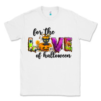 White For the love of Halloween Classic Tee - NancyCooperArtShop