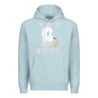 Blue Mist ghost writer ghoul author halloween trick or treat novelist t shirt Premium Hoodie - trangStudio
