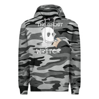 Slate Camo ghost writer ghoul author halloween trick or treat novelist t shirt Premium Hoodie - trangStudio