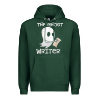 Sports Green ghost writer ghoul author halloween trick or treat novelist t shirt Premium Hoodie - trangStudio