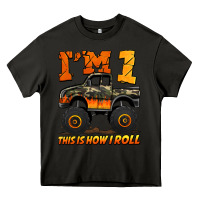 Asphalt i'm one this is how i roll monster truck birthday Heavy Core Tee - Jasminsmagicworld