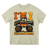 Mossy i'm one this is how i roll monster truck birthday Heavy Core Tee - Jasminsmagicworld