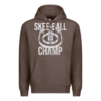Coffee Distressed Skeeball - Skee-ball Champ - Traveling Carnival Premium Hoodie - trangStudio