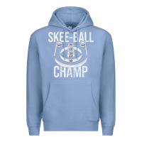 Colony Blue Distressed Skeeball - Skee-ball Champ - Traveling Carnival Premium Hoodie - trangStudio