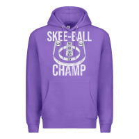 Purple Distressed Skeeball - Skee-ball Champ - Traveling Carnival Premium Hoodie - trangStudio