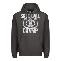 Smoke Distressed Skeeball - Skee-ball Champ - Traveling Carnival Premium Hoodie - trangStudio