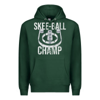 Sports Green Distressed Skeeball - Skee-ball Champ - Traveling Carnival Premium Hoodie - trangStudio