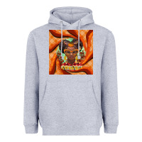 Heather Grey fall african girl Heavyweight Hoodie - BarkalooDesign