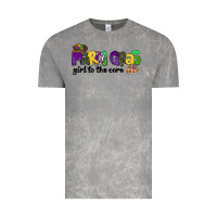 Cloud Rock mardi gras girl to the core Vintage Tee - CowGirlArtShop
